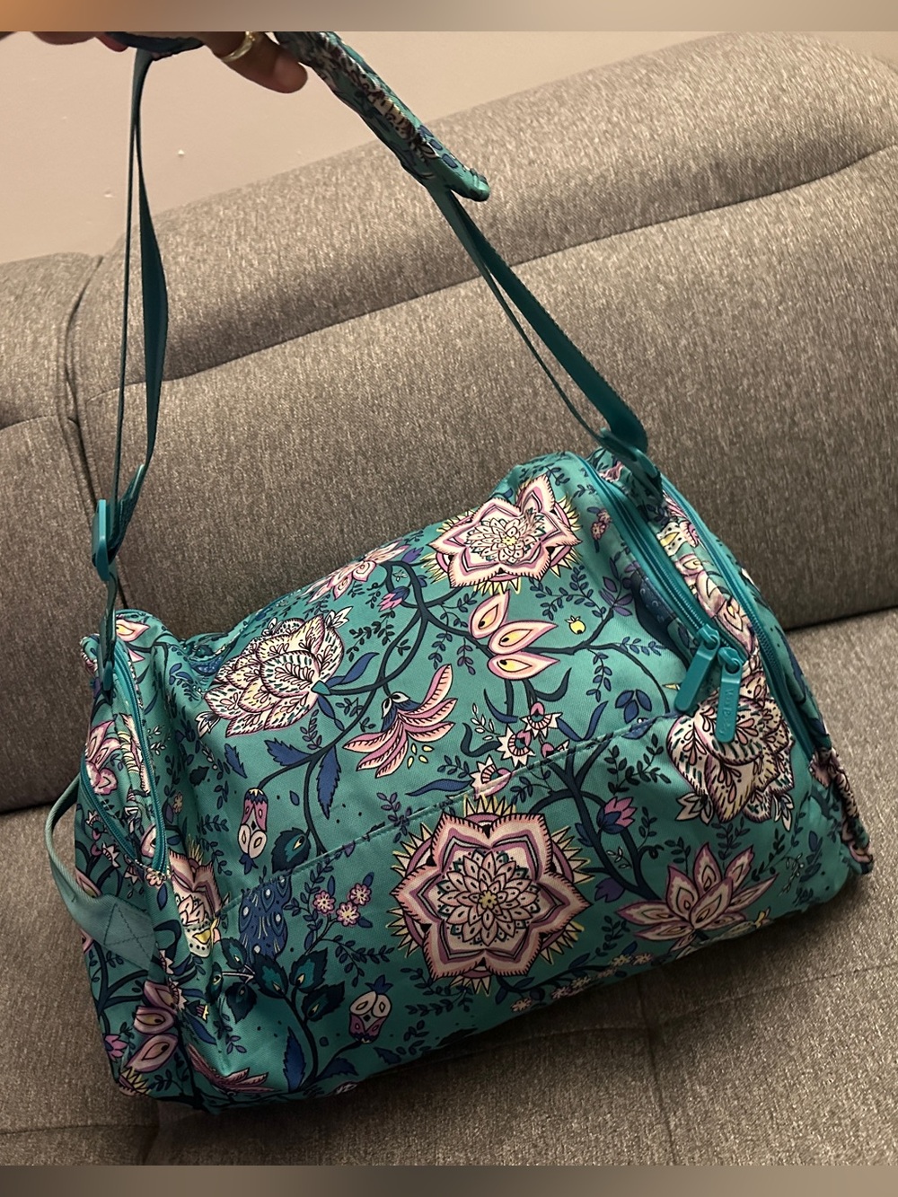 Vera Bradley Lighten Up Traveler Duffle Bag